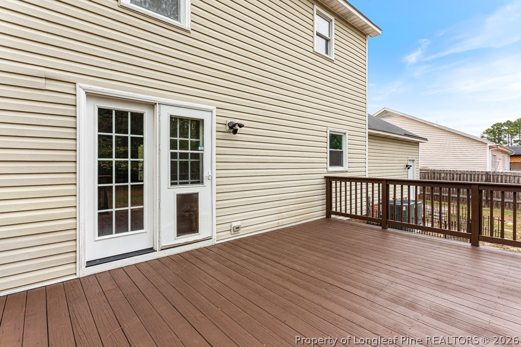 3533 Rittenour Drive Hope Mills, NC 28348 - Photo 10 of 33 a view of a roof deck