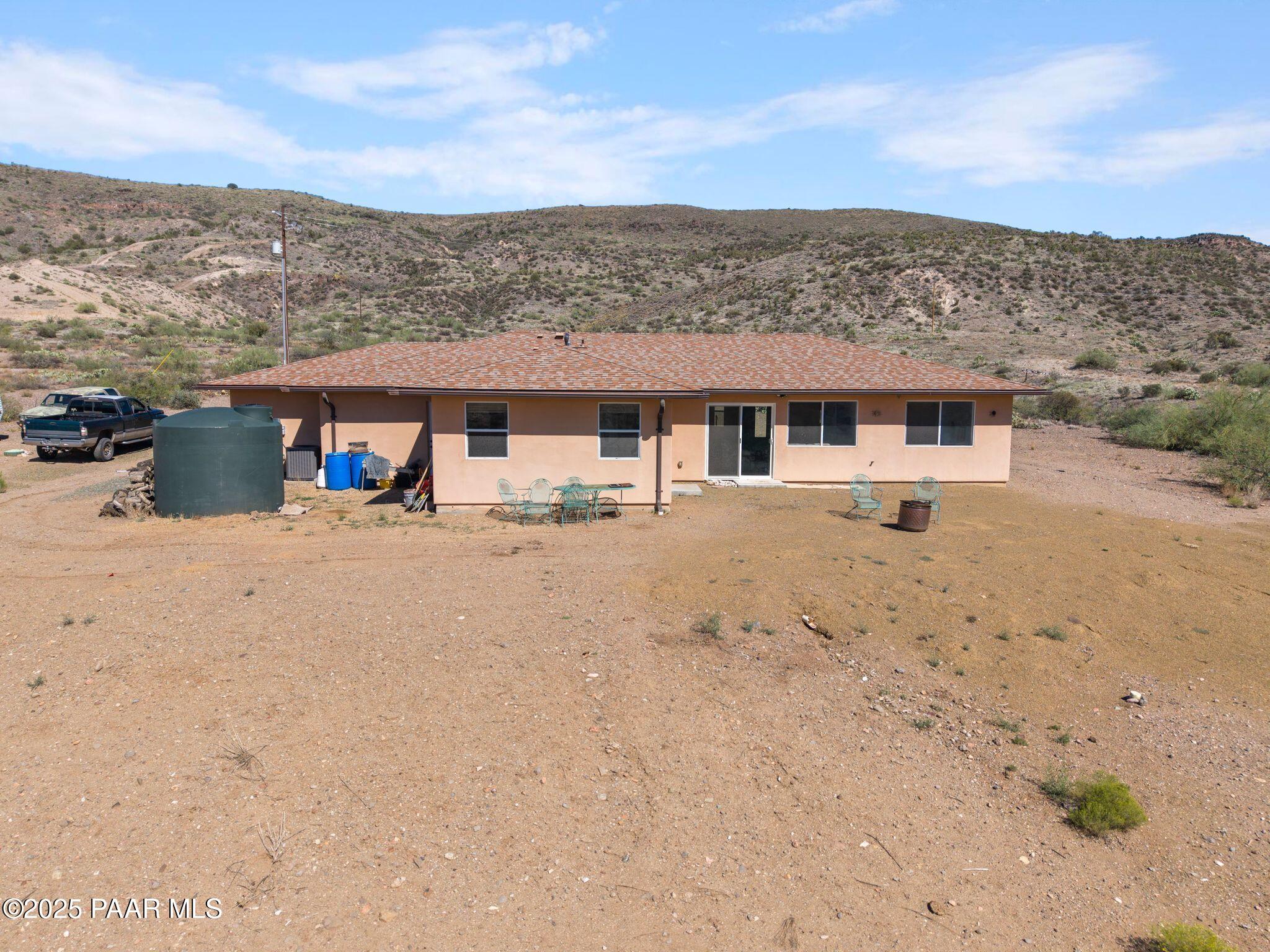 17200 South Dripping Springs Road Mayer, AZ 86333 - Photo 45 of 51 an aerial view of a house with a yard