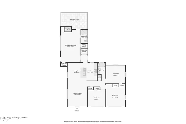 a house with trees in front of it