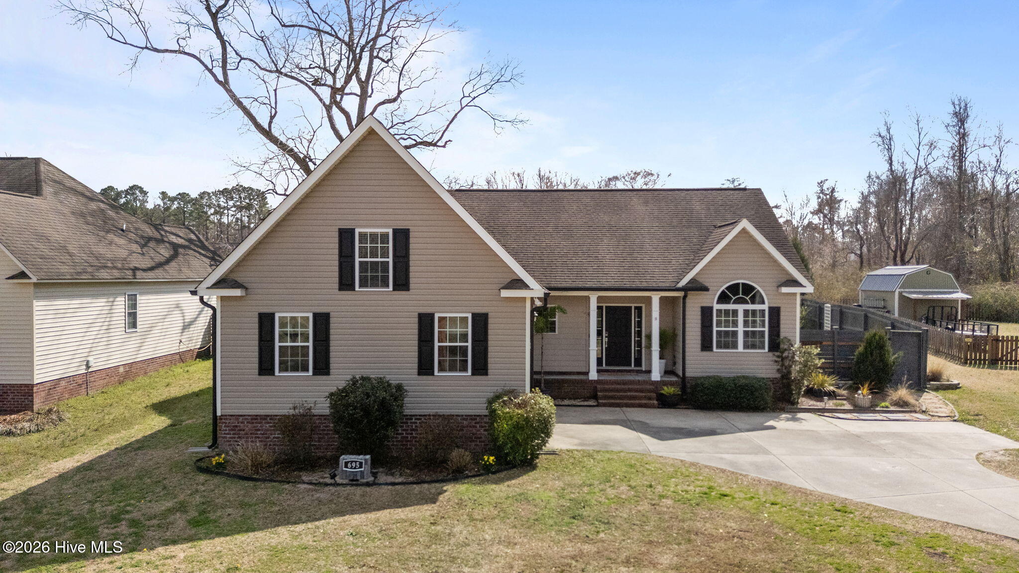 695 Crump Farm Road New Bern, NC 28562 - Photo 1 of 55 1-web-or-mls-DJI_20260306135609_0022_D