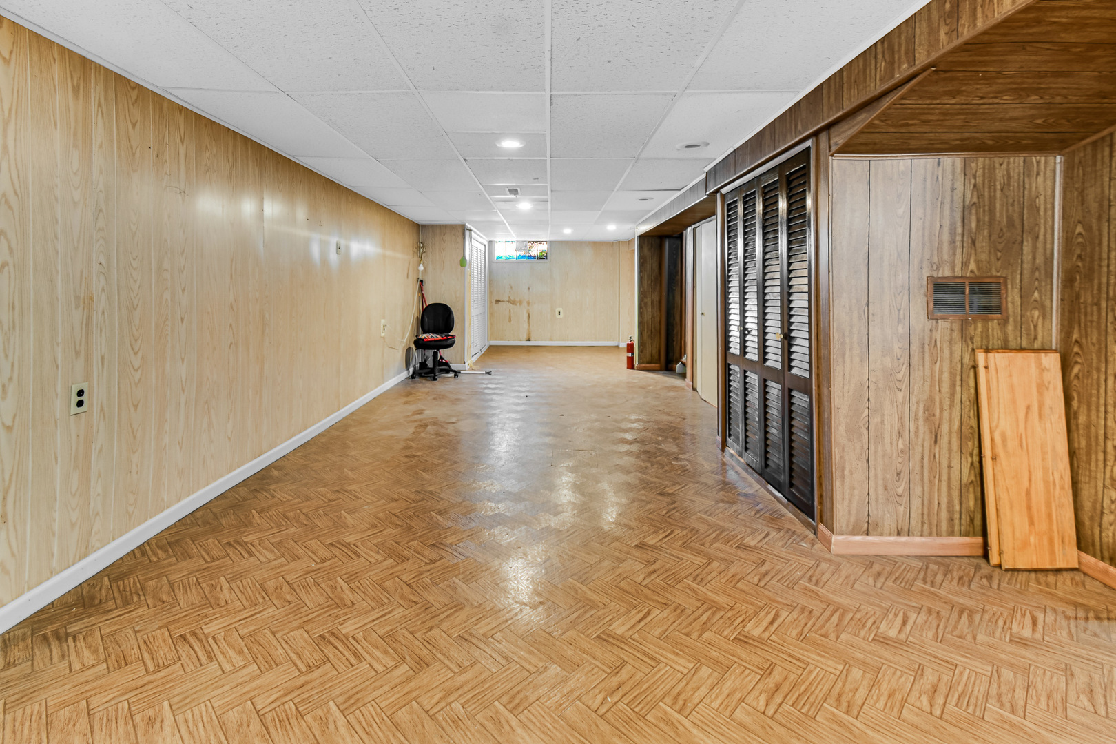 3346 Bernice Road Lansing, IL 60438 - Photo 16 of 24 a view of a hallway with wooden floor