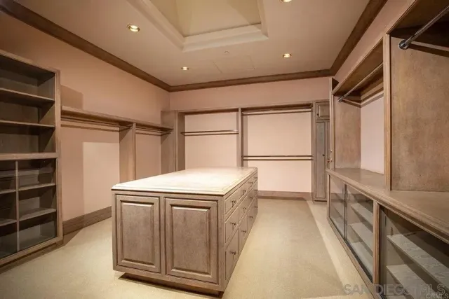 a storage room with washer and dryer