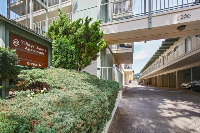 a sign on the side of a building