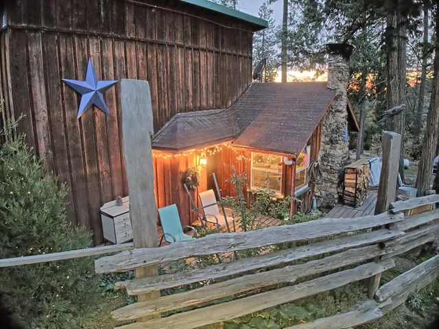 a view of a door with a door