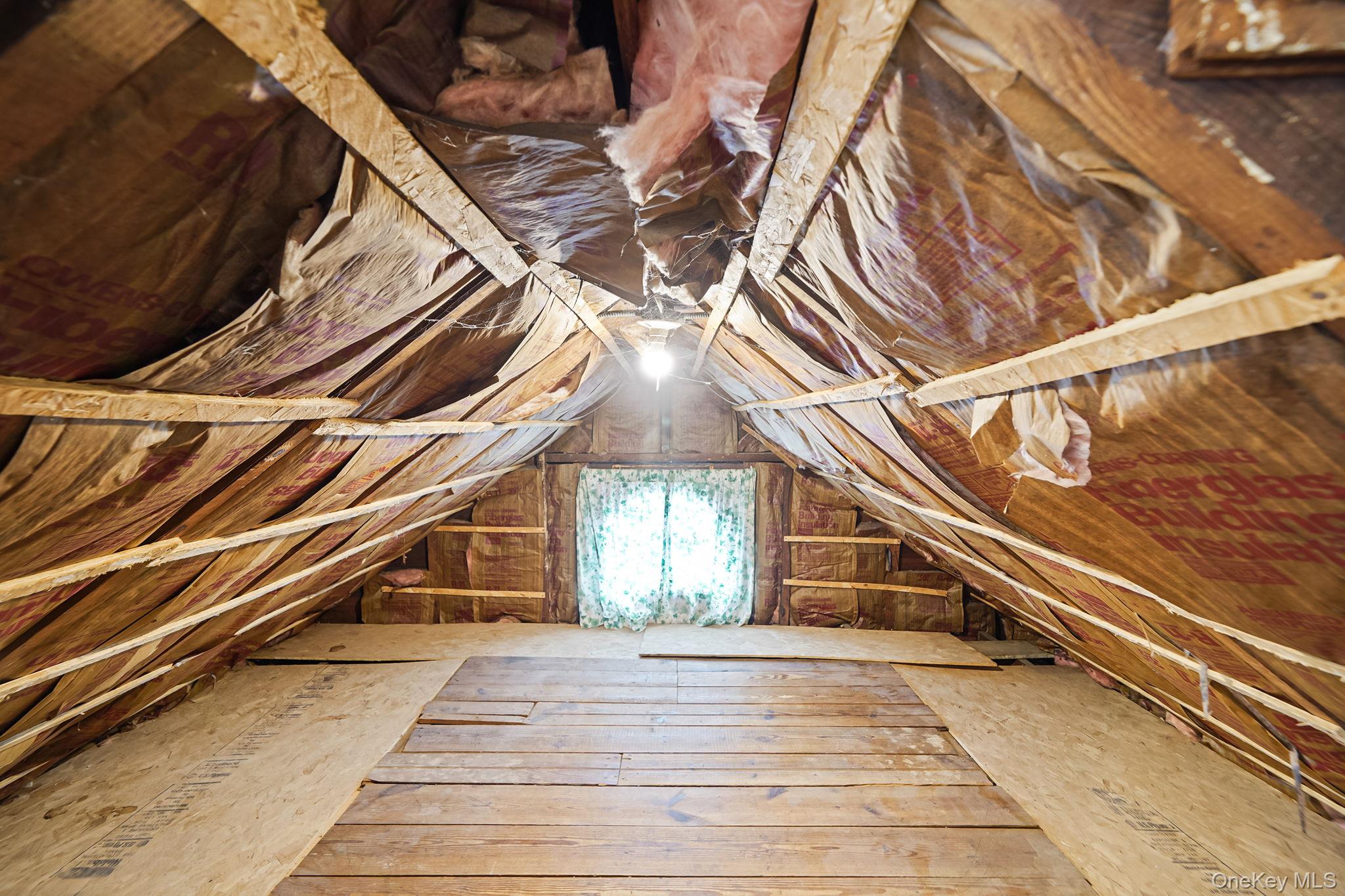 44 Redmond Avenue Bay Shore, NY 11706 - Photo 16 of 20 attic storage space from bedroom 2