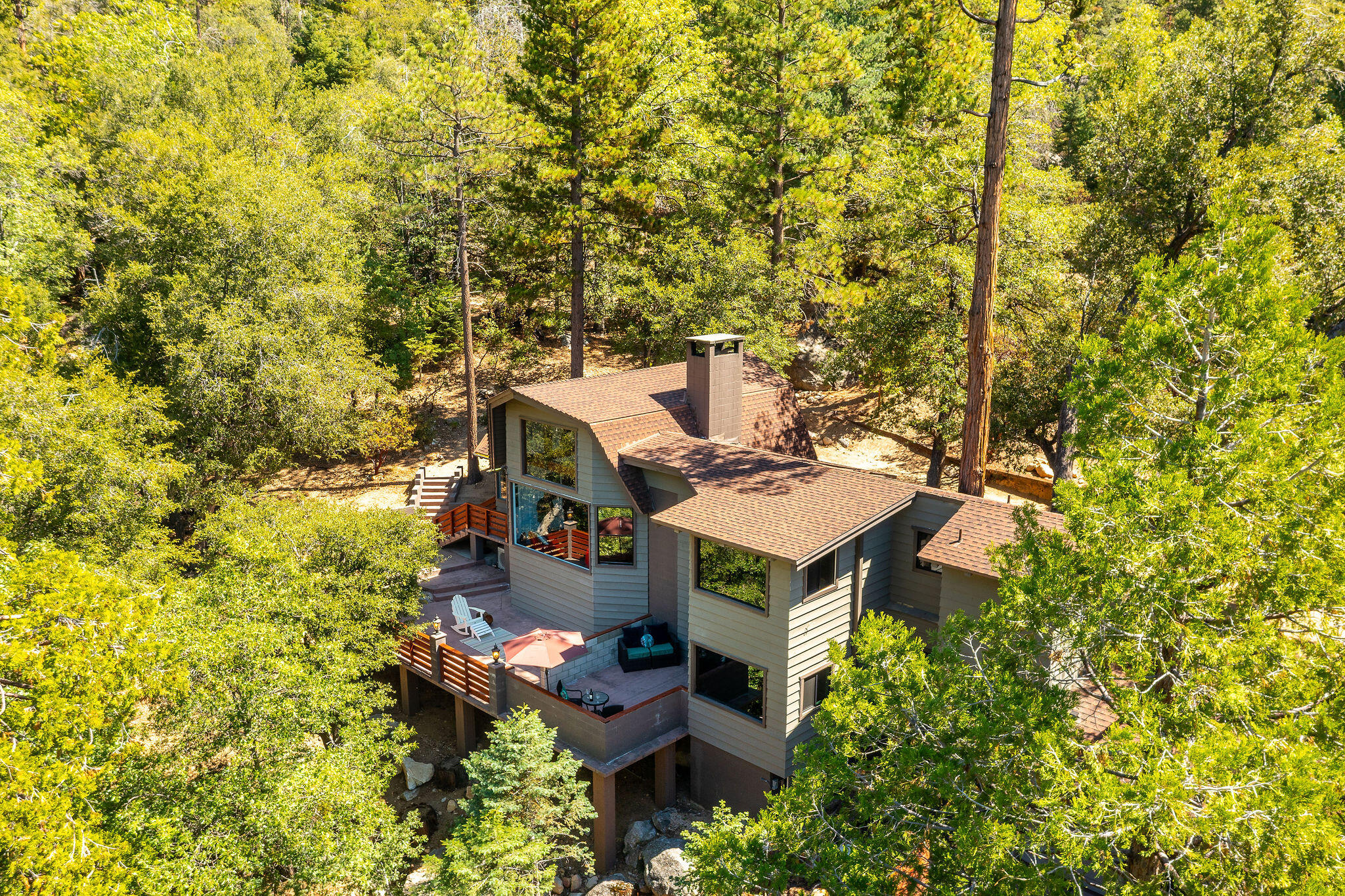 55599 Encino Road Idyllwild, CA 92549 - Photo 63 of 66 view of a house with a yard