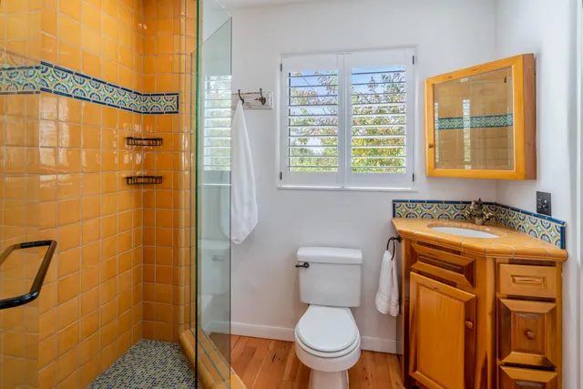 a bathroom with a sink and a toilet