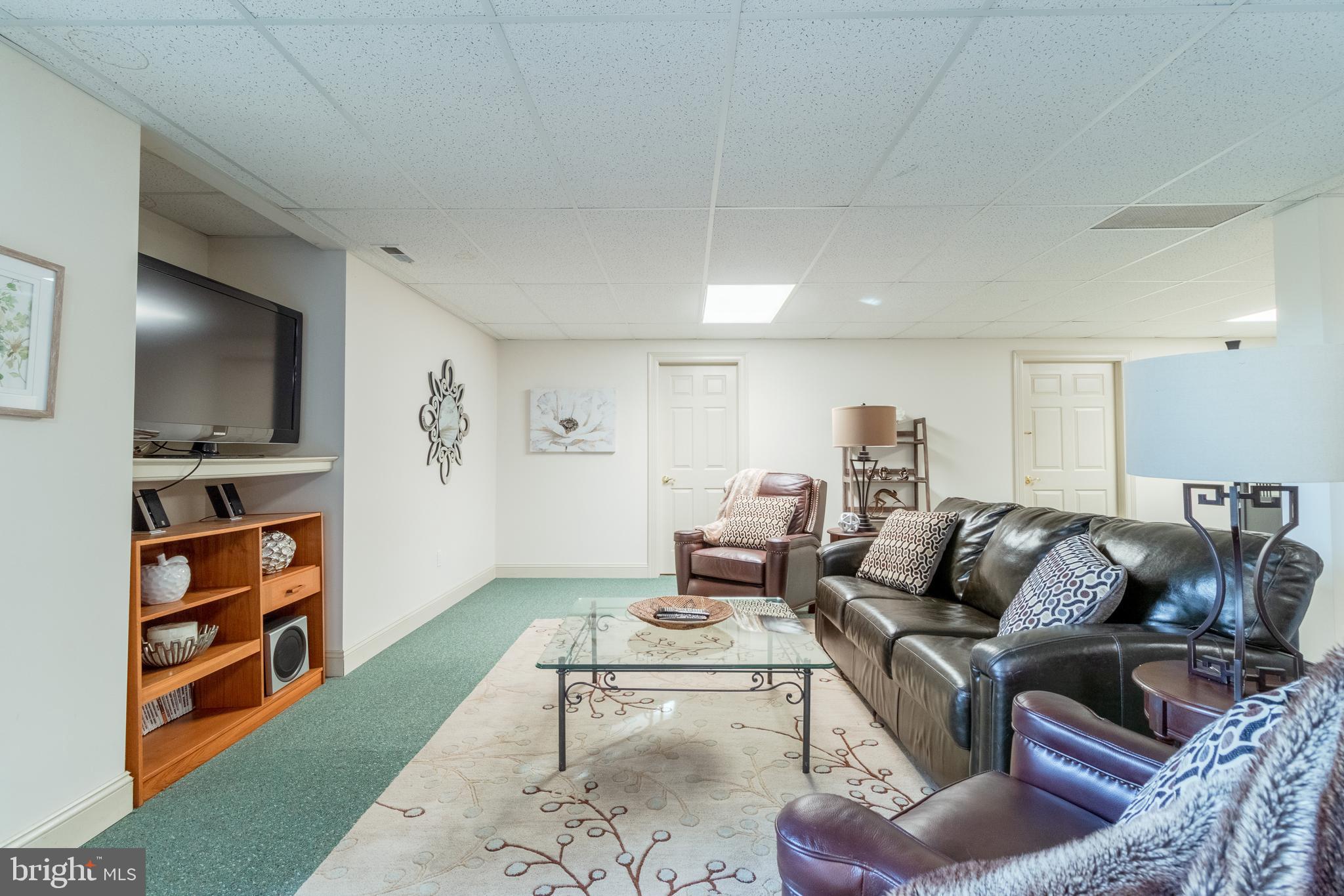220 Fern Ridge Landenberg, PA 19350 - Photo 22 of 40 Lower Level Rec Room TV Area