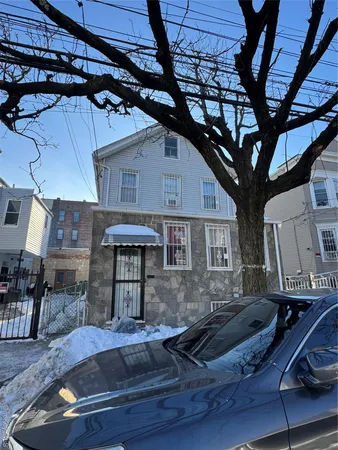 a view of a house with a patio