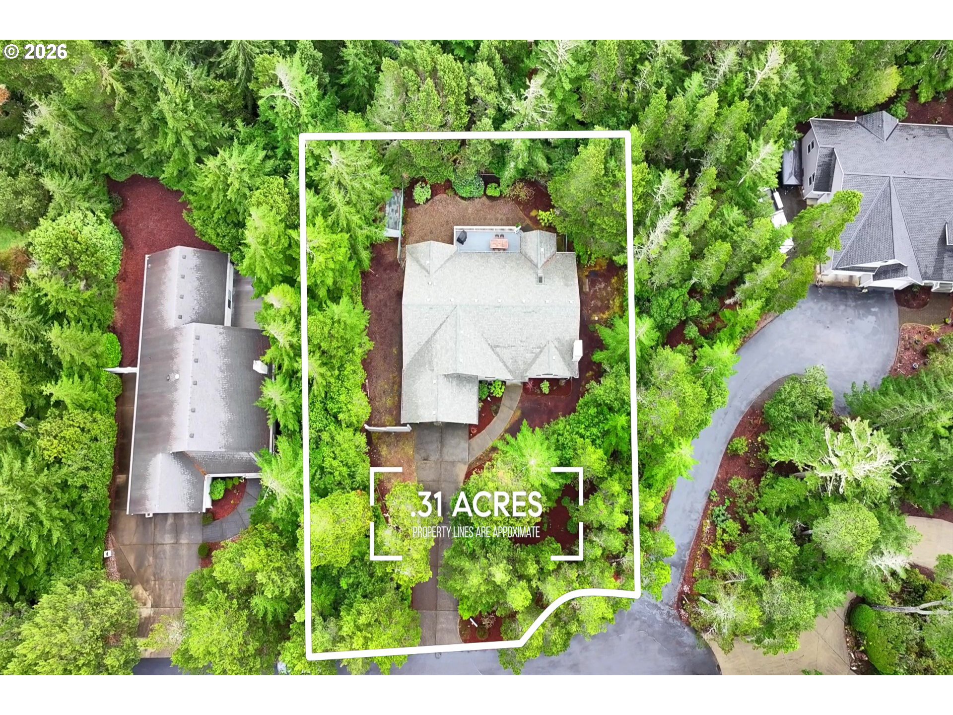 88017 South Wind Jammer Street Florence, OR 97439 - Photo 44 of 48 an aerial view of house with yard
