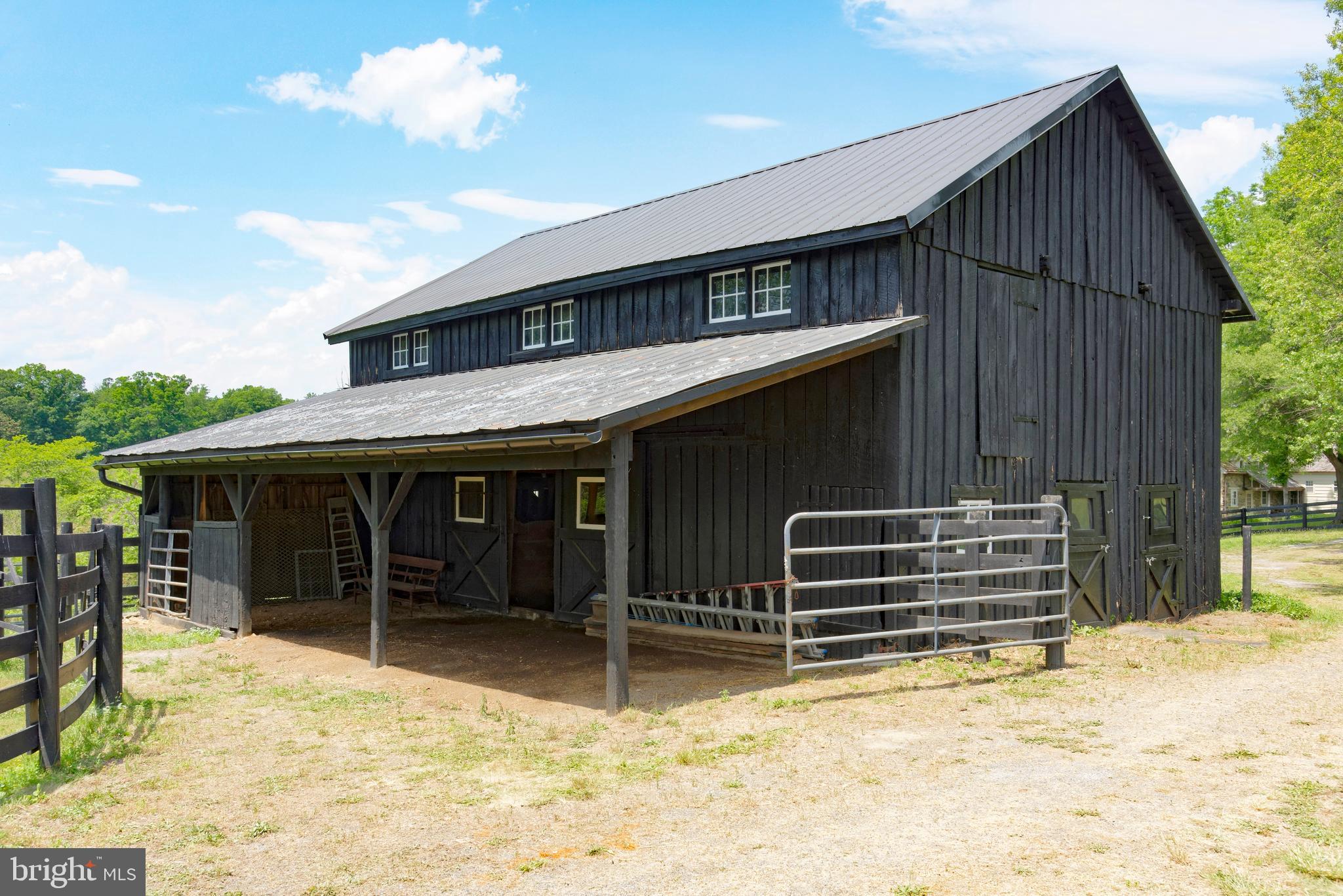 33195 Millville Road Upperville, VA 20184 - Photo 49 of 76 Rear of barn is covered for equipment