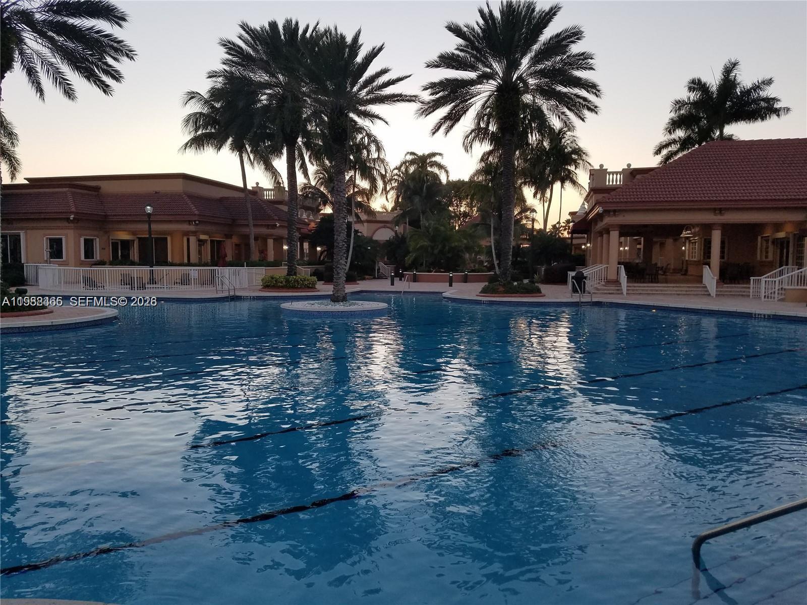 18741 Southwest 25th Court Miramar, FL 33029 - Photo 6 of 32 a view of a lake with a house