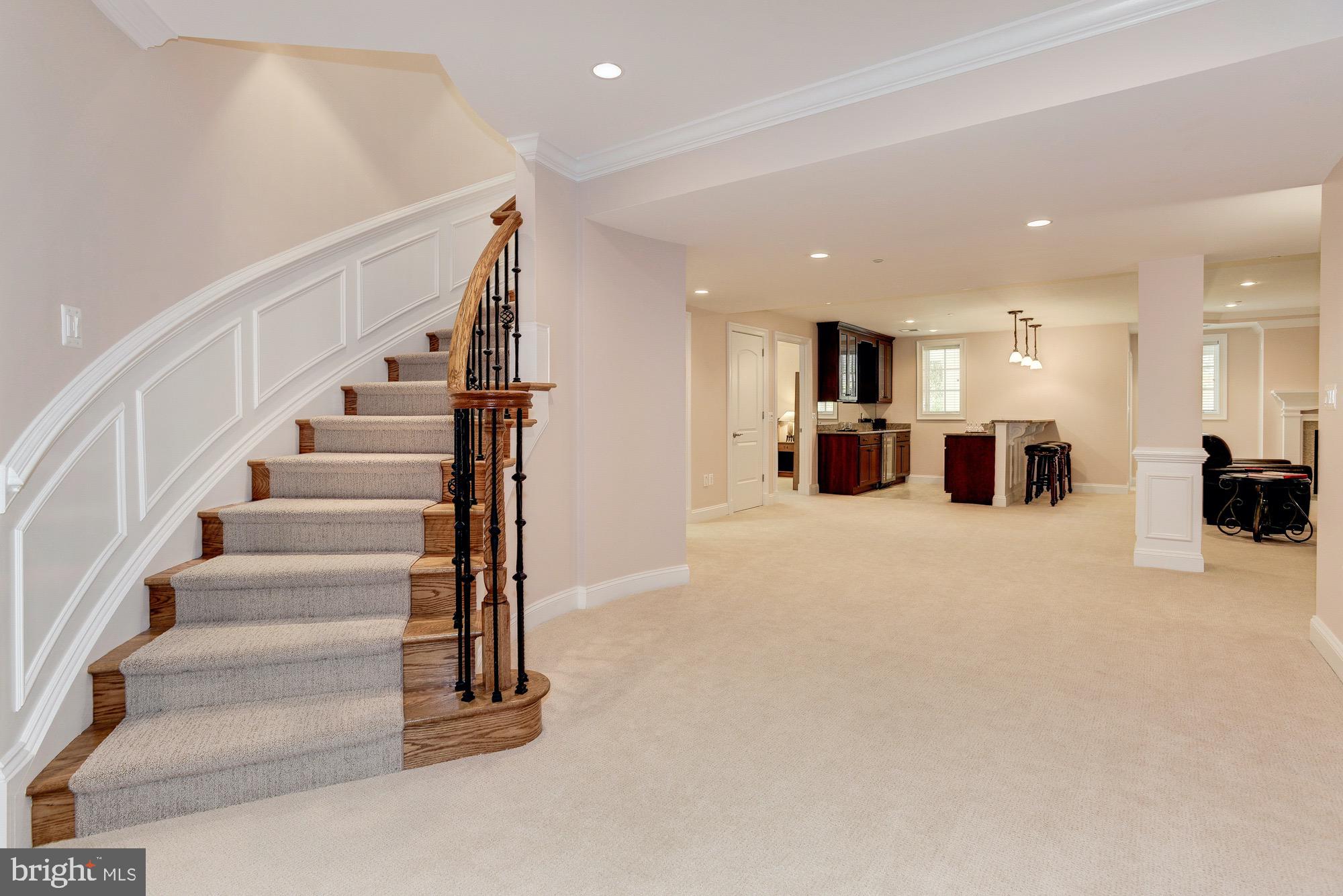 7203 Nevis Road Bethesda, MD 20817 - Photo 41 of 55 Lower Level Recreation Room
