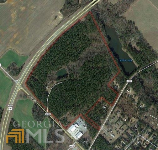 a map view of a yard
