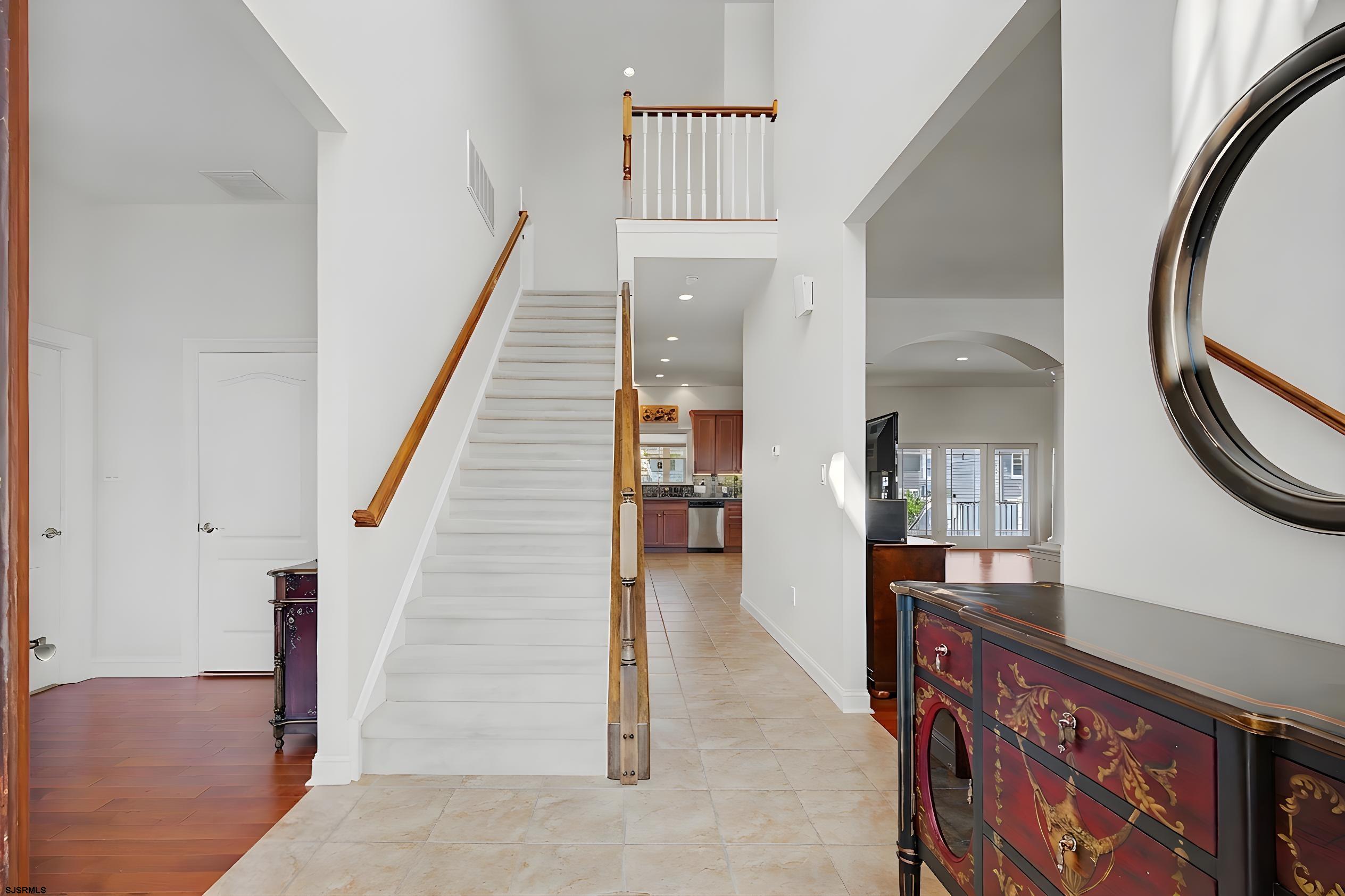 212 17th Street South Brigantine, NJ 08203 - Photo 5 of 37 a view of a hallway view with staircase