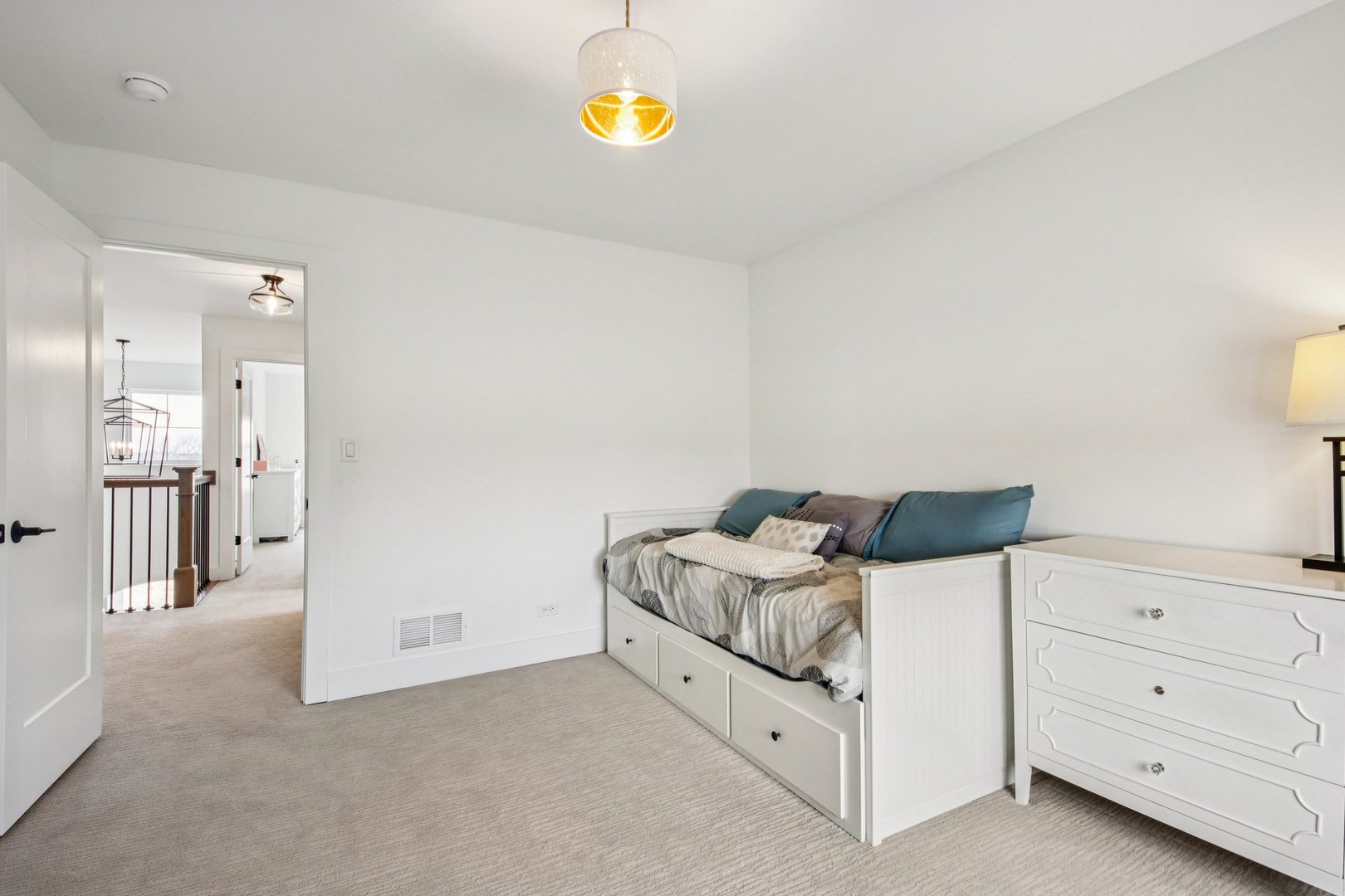 3276 Cornflower Way Spring Grove, IL 60081 - Photo 31 of 48 a bed room with a bed and a night stand