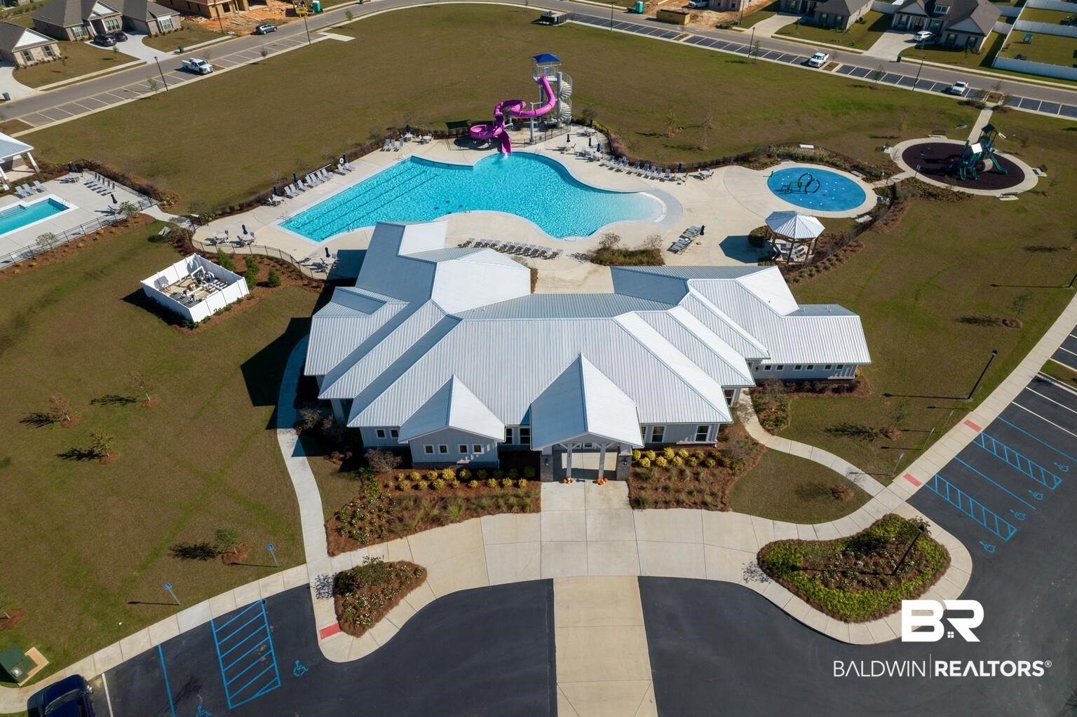 23953 Citation Loop Daphne, AL 36526 - Photo 49 of 49 Aerial view of residential area featuring a pool area