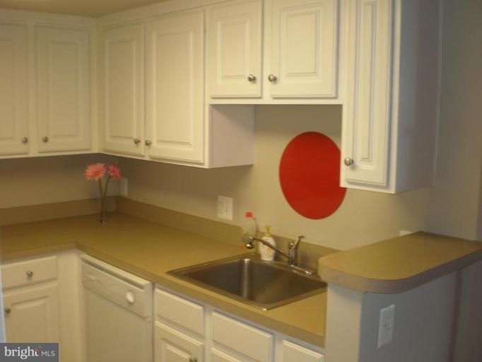 11710 Old Georgetown Road, Unit 408 Rockville, MD 20852 - Photo 6 of 27 a kitchen with a sink and cabinets