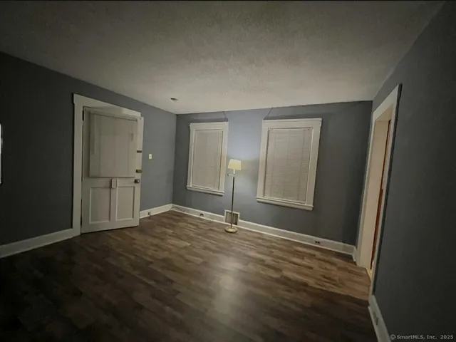 wooden floor in an empty room