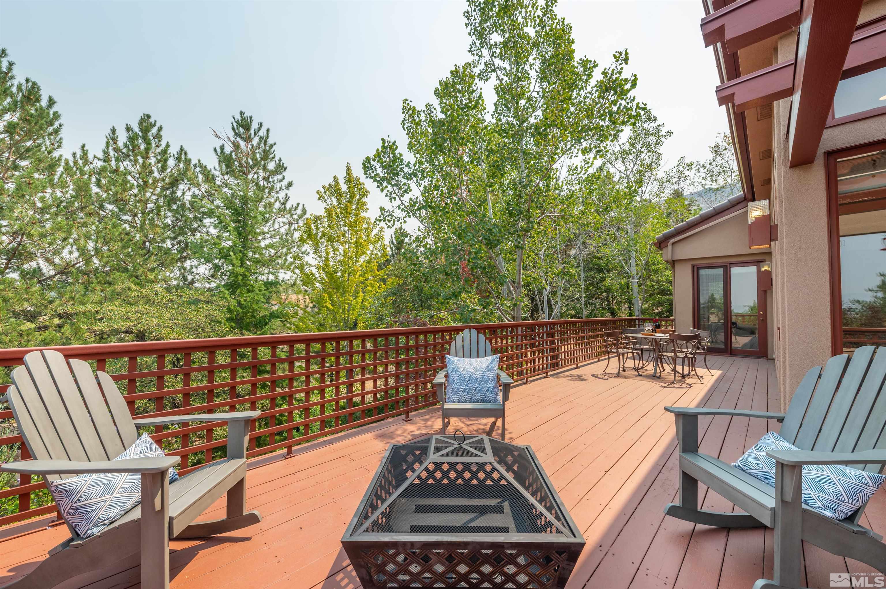40 Sharps Circle Reno, NV 89519 - Photo 20 of 40 a view of balcony with wooden floor and outdoor seating
