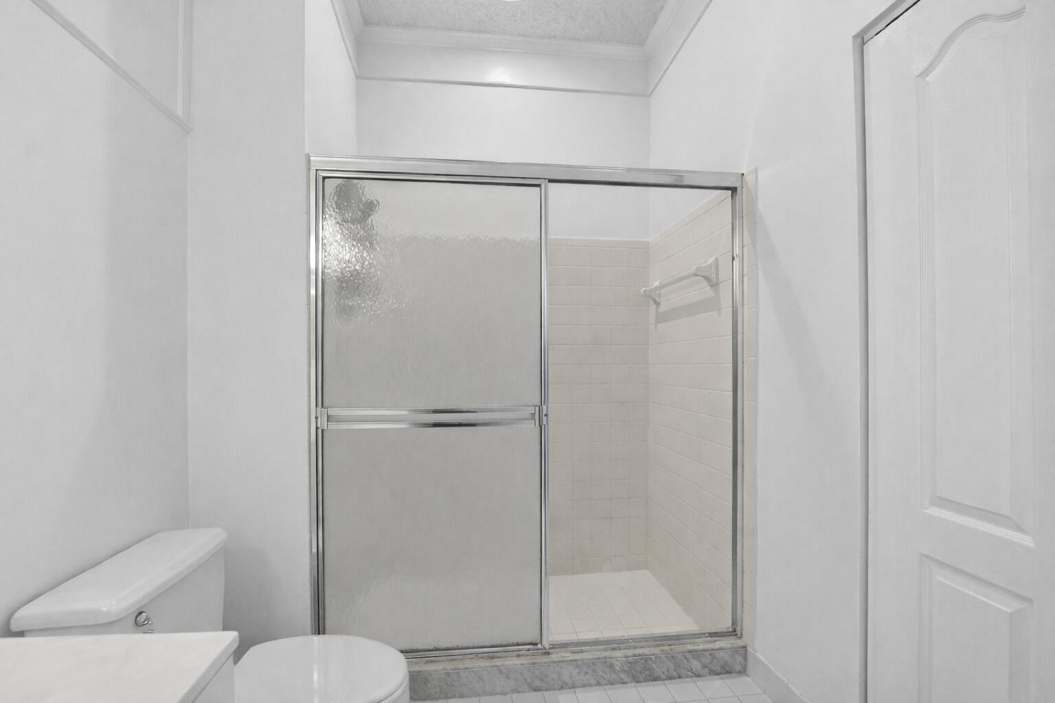 9635 Boca Gardens Circle North, Unit C Boca Raton, FL 33496 - Photo 14 of 30 Masre Bath Walk-in Shower