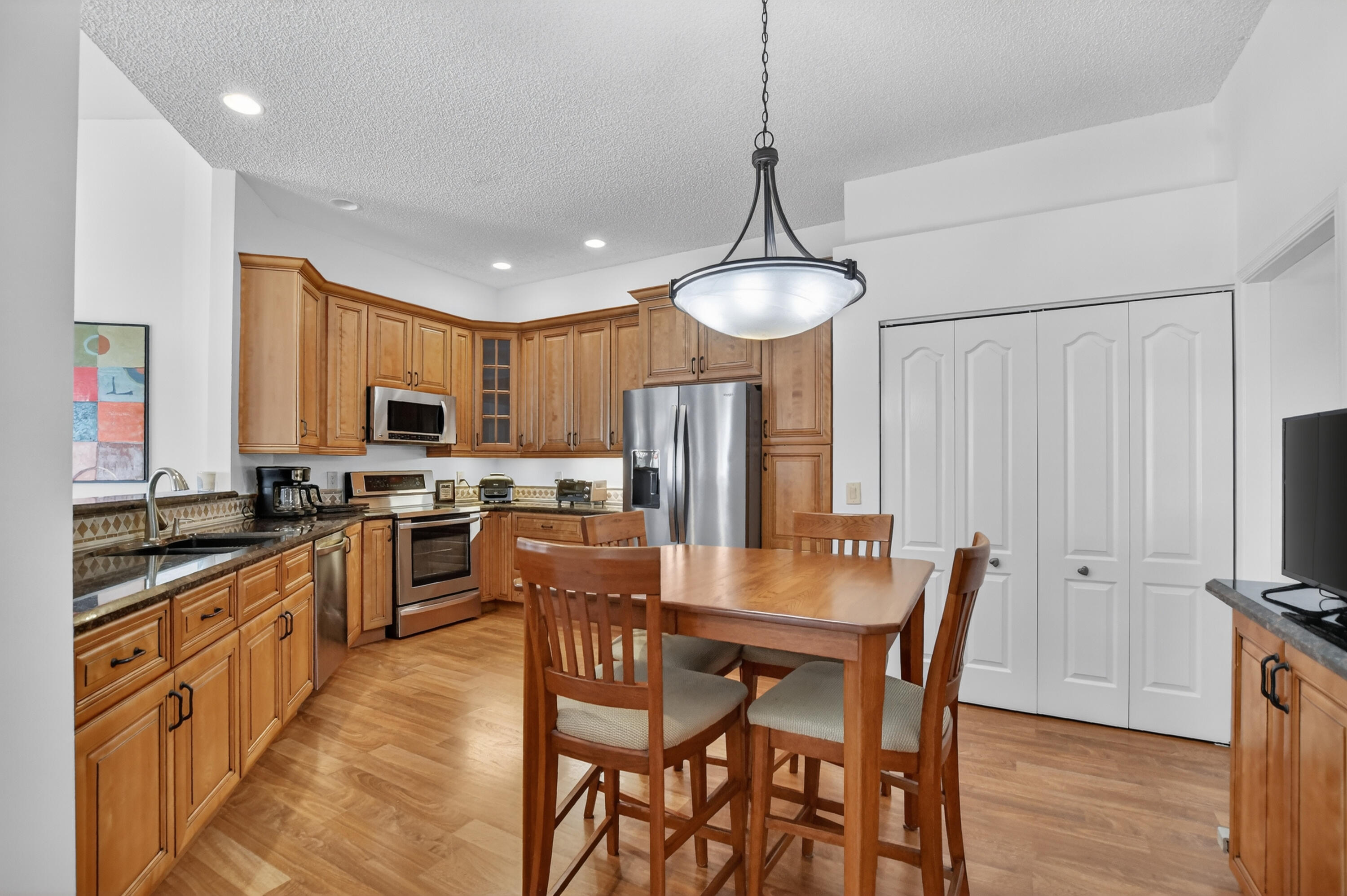 9635 Boca Gardens Circle North, Unit C Boca Raton, FL 33496 - Photo 2 of 30 Large Kitchen with additional dining