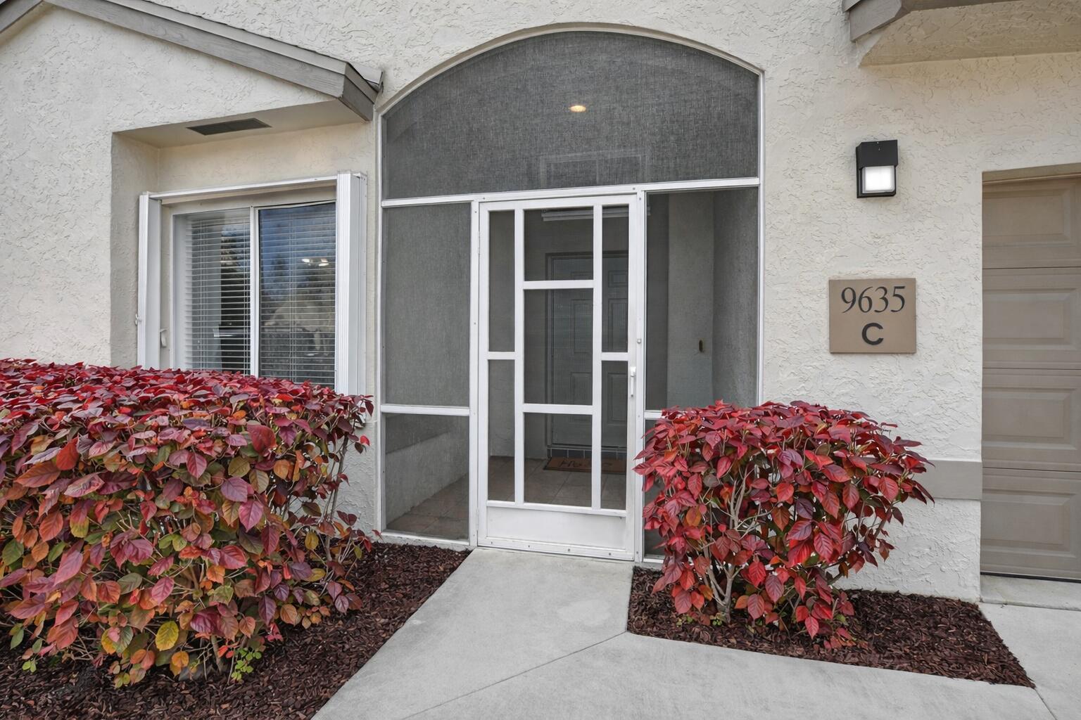 9635 Boca Gardens Circle North, Unit C Boca Raton, FL 33496 - Photo 21 of 30 Private Entrance