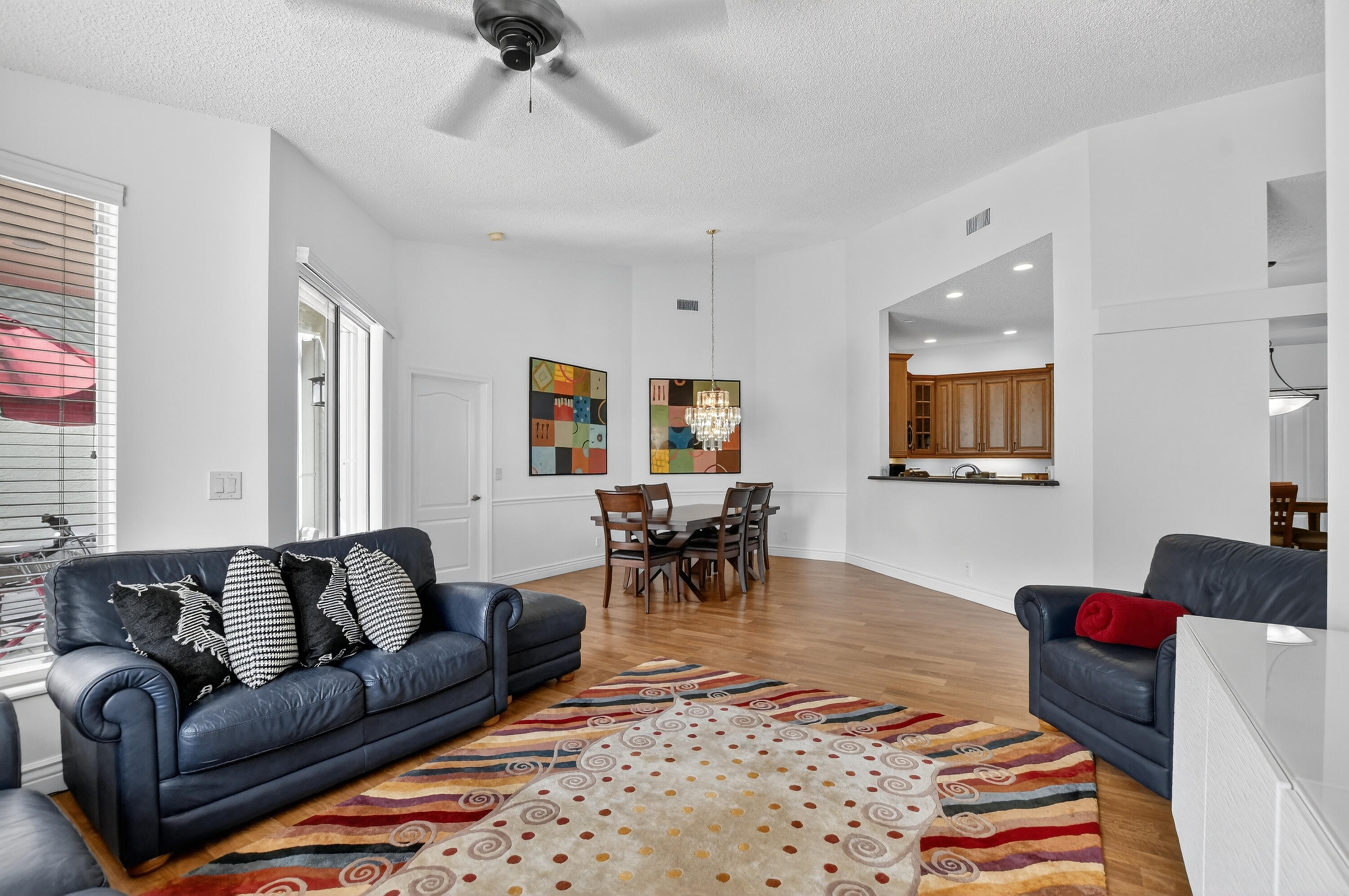 9635 Boca Gardens Circle North, Unit C Boca Raton, FL 33496 - Photo 9 of 30 Spacious Living Room