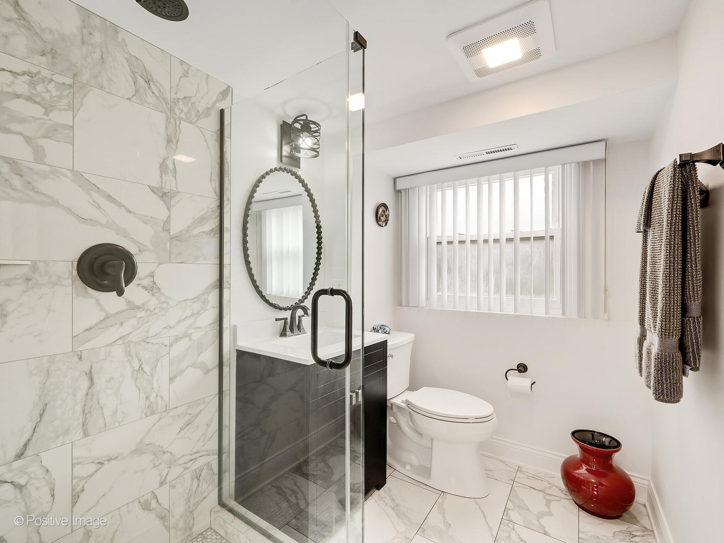 20-w065 South Frontage Road Lemont, IL 60439 - Photo 20 of 30 a bathroom with a toilet and a shower