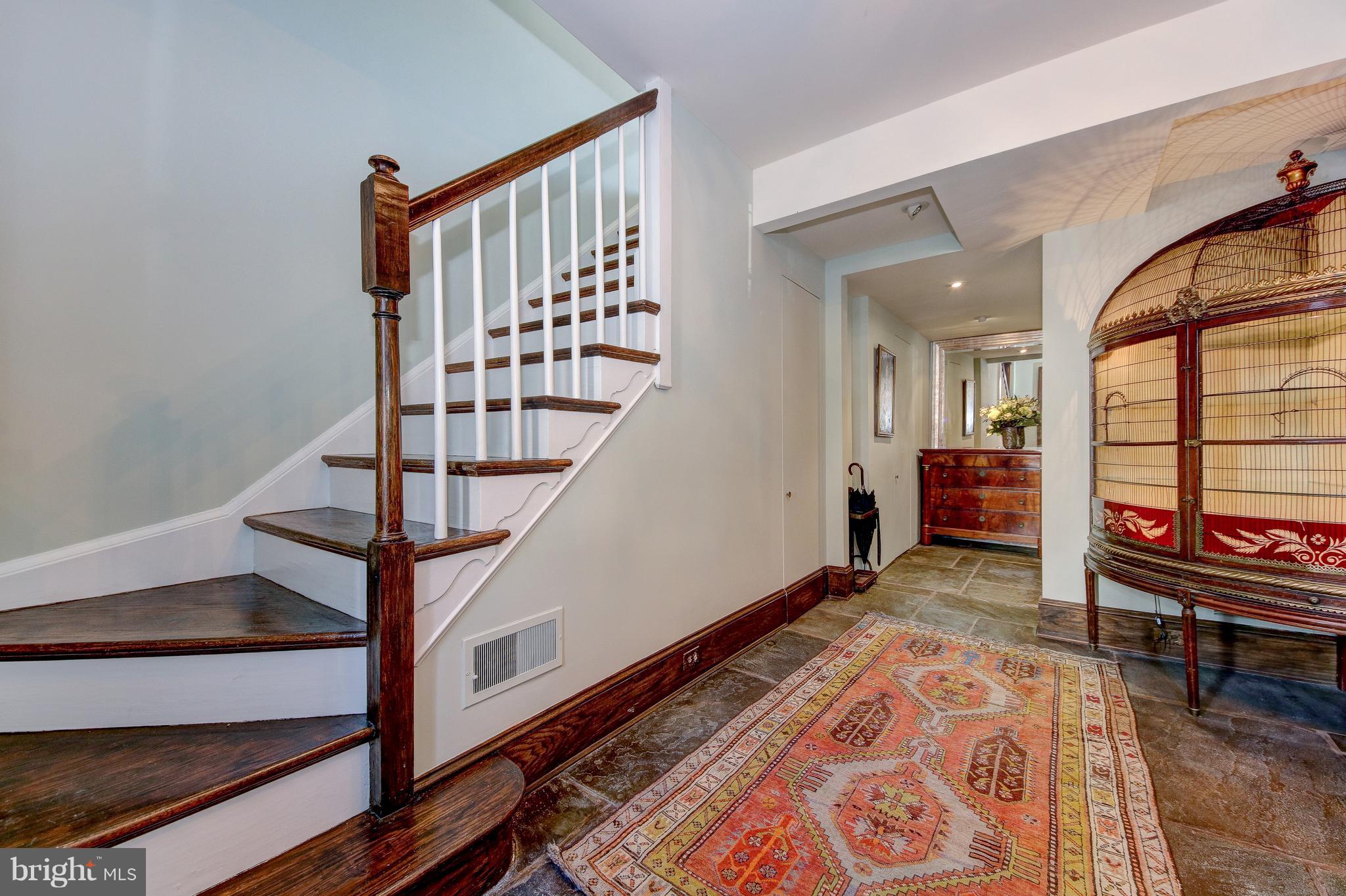 3204 Reservoir Road Northwest Washington, DC 20007 - Photo 2 of 28 Spacious foyer with closet & powder room