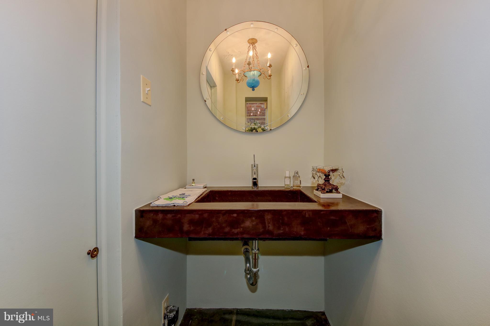 3204 Reservoir Road Northwest Washington, DC 20007 - Photo 4 of 28 First-floor powder room