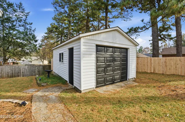 a view of a small house