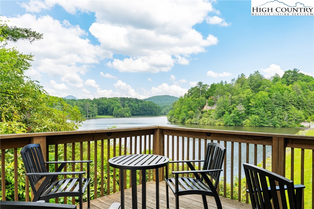 140 Pine View Road Newland, NC 28657 - Photo 25 of 30 a view of a balcony with outdoor seating