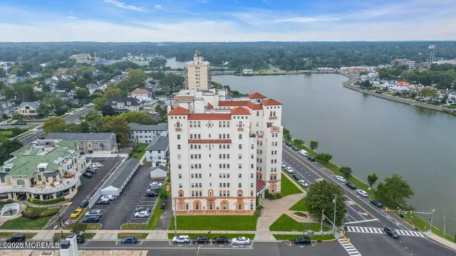 a view of a city with tall buildings