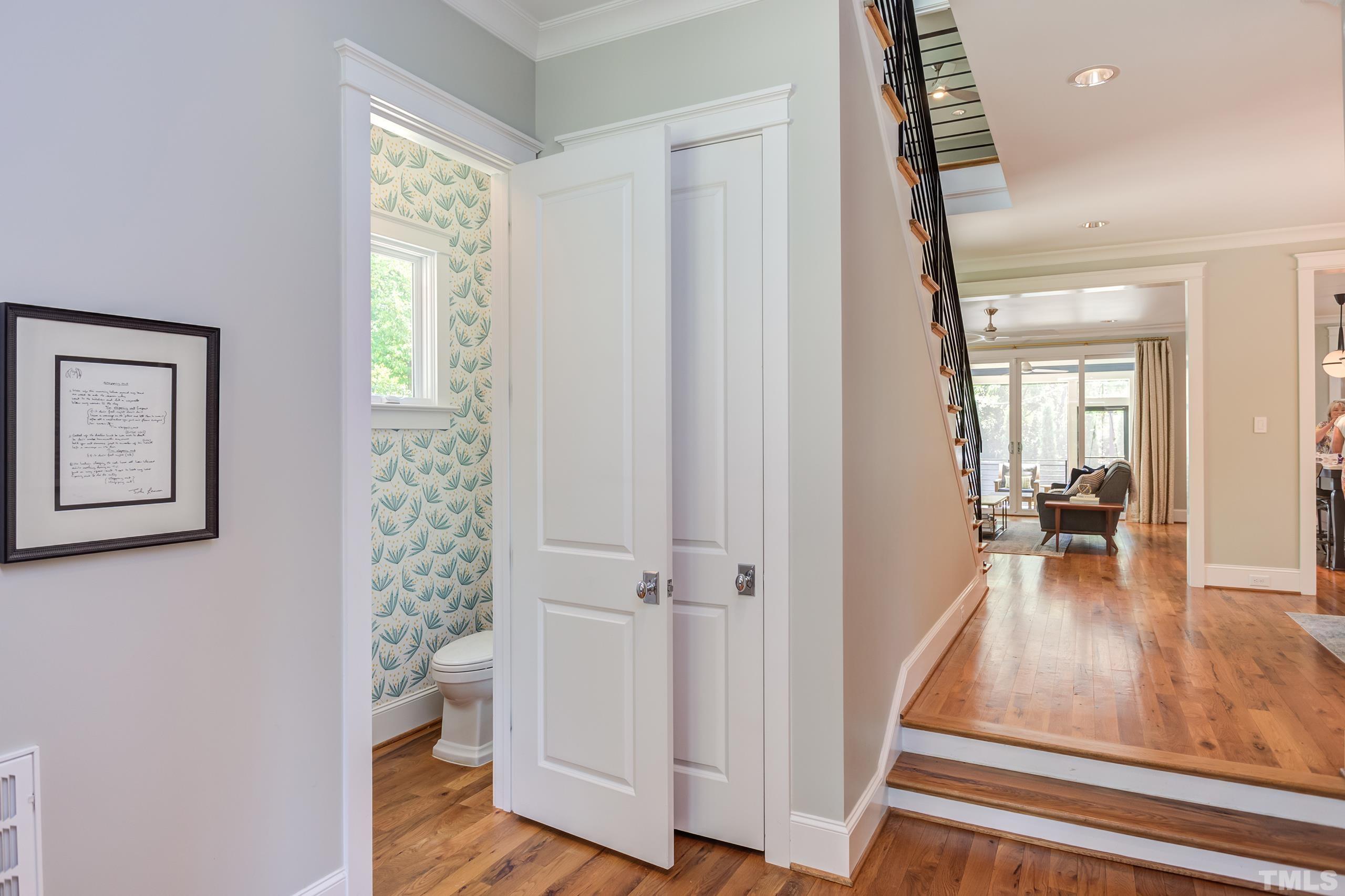 2709 North Mayview Road Raleigh, NC 27607 - Photo 21 of 66 a view of a room with wooden floor and furniture