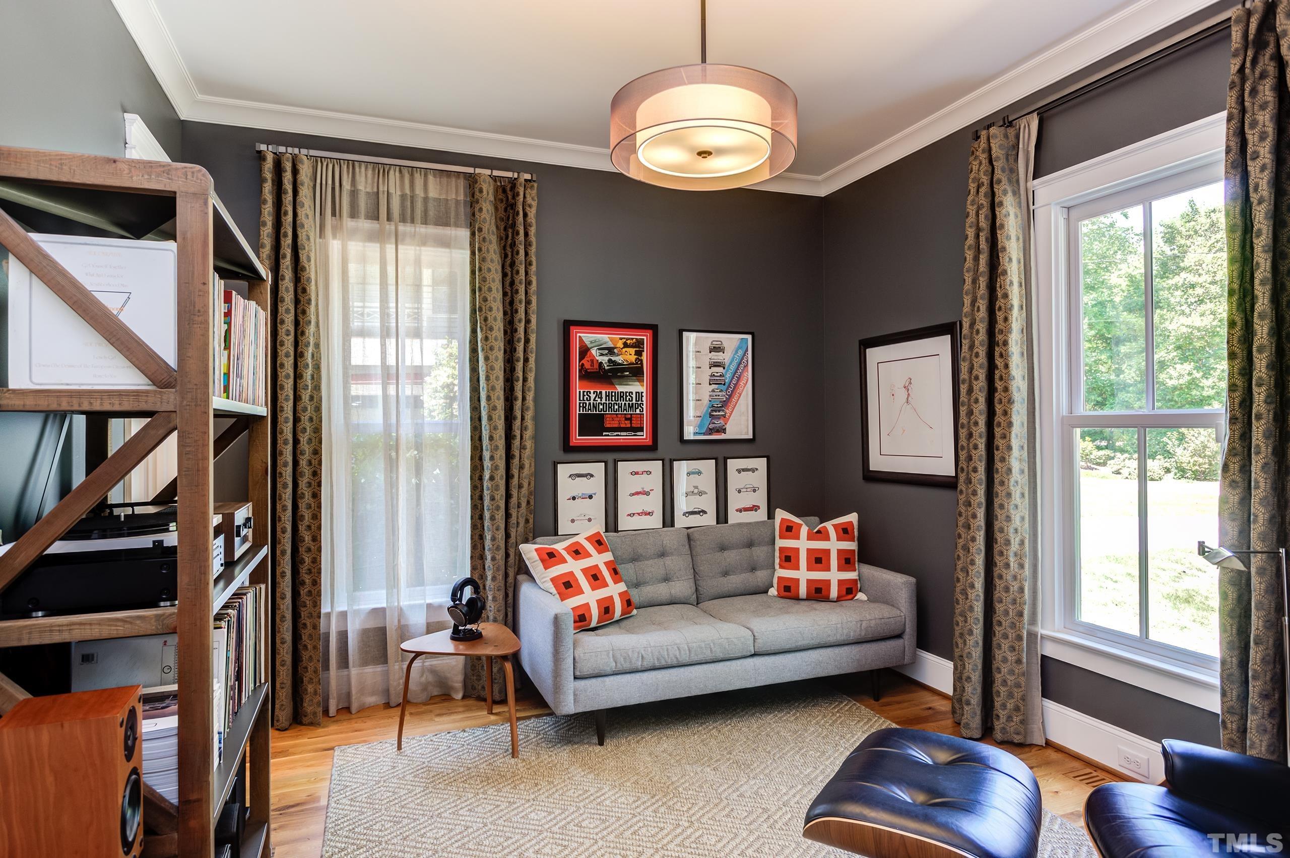 2709 North Mayview Road Raleigh, NC 27607 - Photo 39 of 66 a bedroom with furniture and a large window