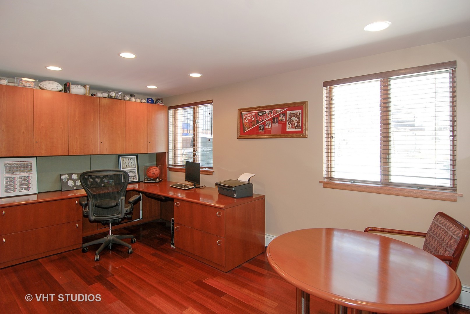 174 Fairbank Road Riverside, IL 60546 - Photo 23 of 31 a view of a workspace with furniture and a window