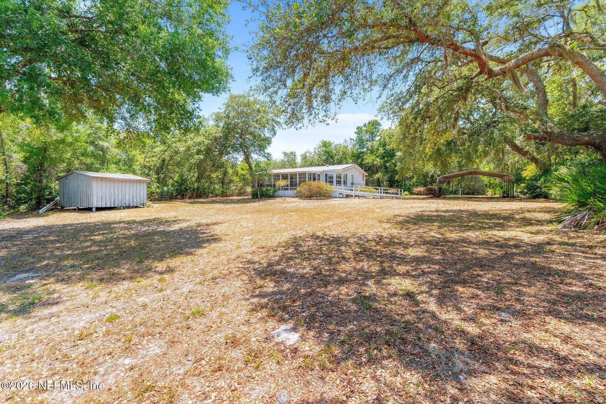 100 Mcgrady Lake Road Crescent City, FL 32112 - Photo 36 of 59 Backyard/Shed
