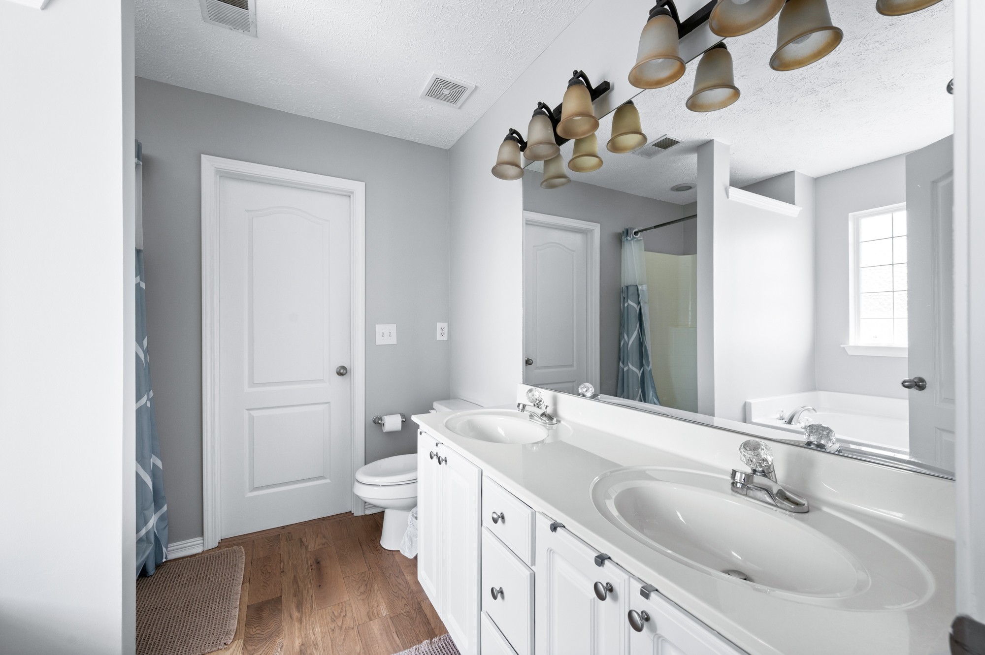 7203 Blue Ridge Drive Fairview, TN 37062 - Photo 31 of 65 a bathroom with a double vanity sink mirror and toilet