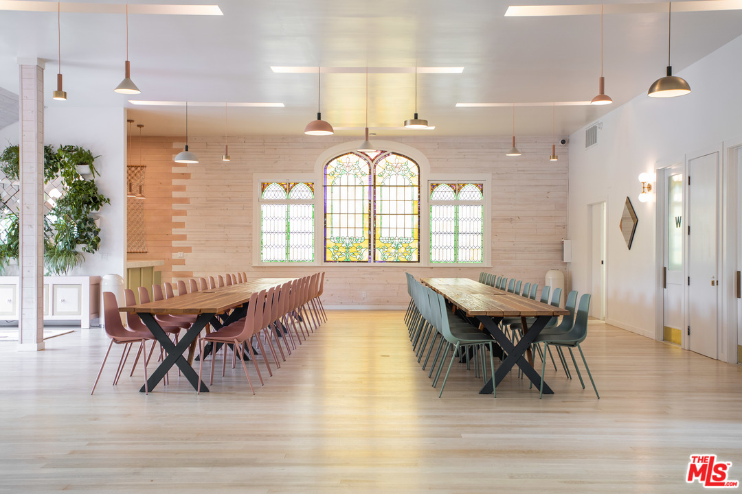 6408 Ruby Street Los Angeles, CA 90042 - Photo 11 of 36 a view of a a dining room with furniture window and wooden floor