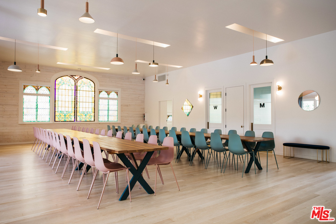6408 Ruby Street Los Angeles, CA 90042 - Photo 12 of 36 a view of a a dining room with furniture window and wooden floor