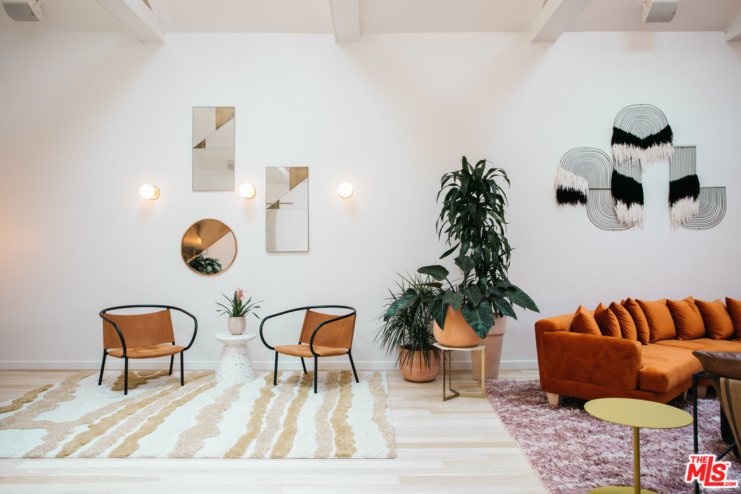 6408 Ruby Street Los Angeles, CA 90042 - Photo 7 of 36 a living room with furniture and a potted plant