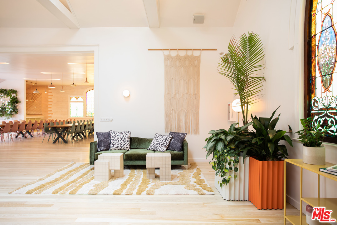 6408 Ruby Street Los Angeles, CA 90042 - Photo 10 of 36 a living room with furniture and a potted plant