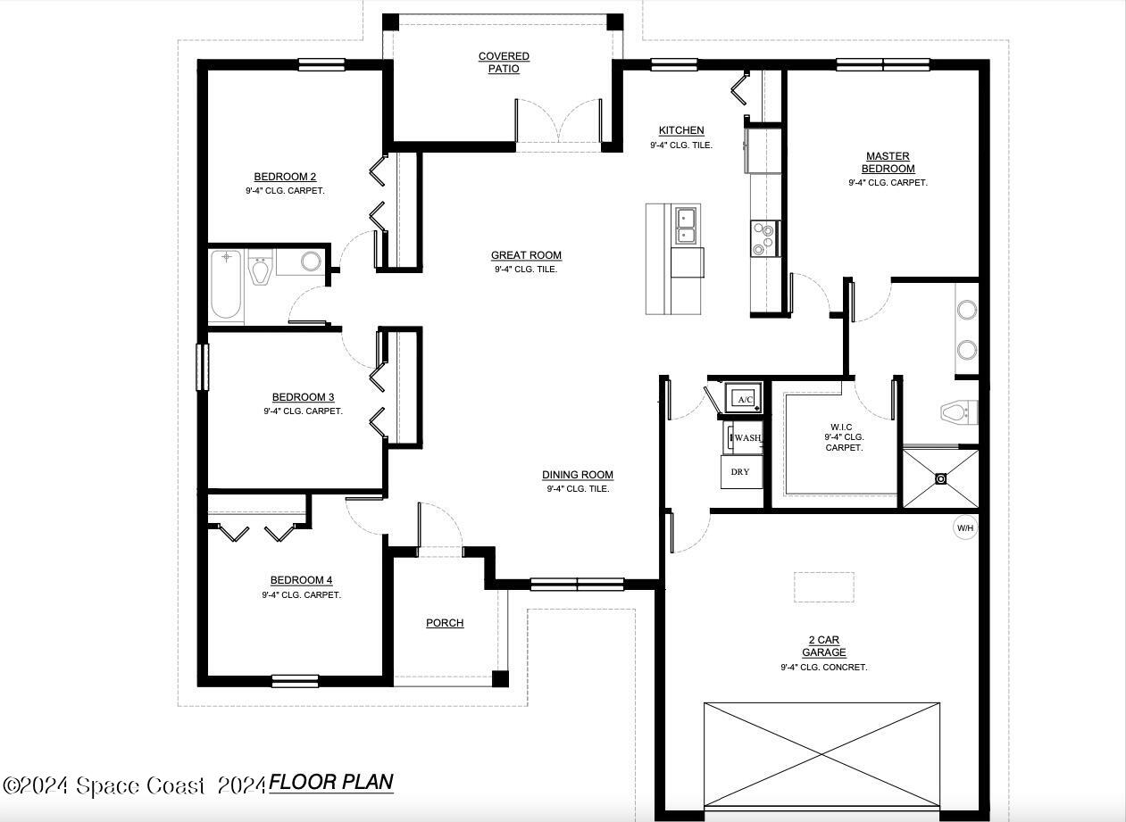 406 Hancock Street Palm Bay, FL 32908 - Photo 67 of 67 FLOOR PLAN