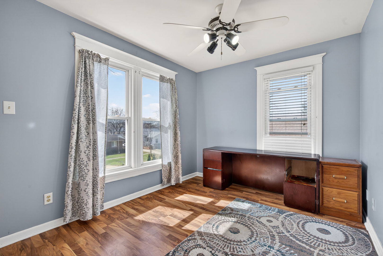 206 West Delaware Street Dwight, IL 60420 - Photo 32 of 42 a bedroom with a bed and a window