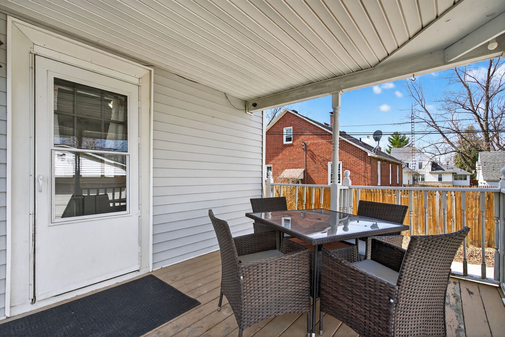 206 West Delaware Street Dwight, IL 60420 - Photo 37 of 42 a view of a dining room with furniture and wooden floor