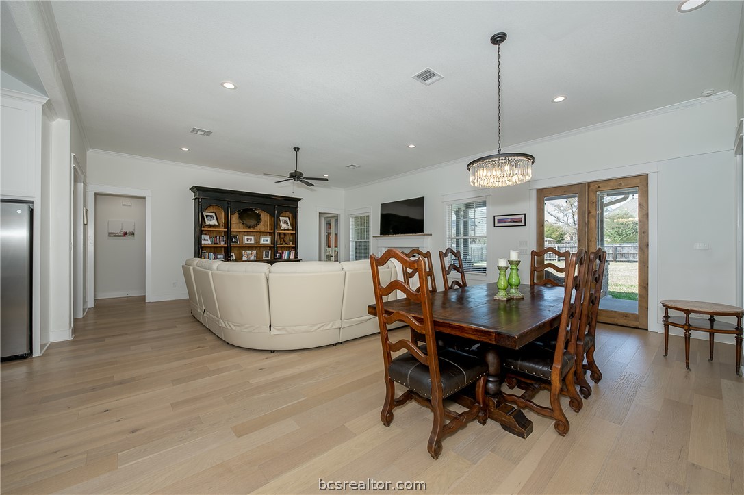 3317 Stone Leigh Lane Bryan, TX 77808 - Photo 7 of 30 a view of a dining room with furniture