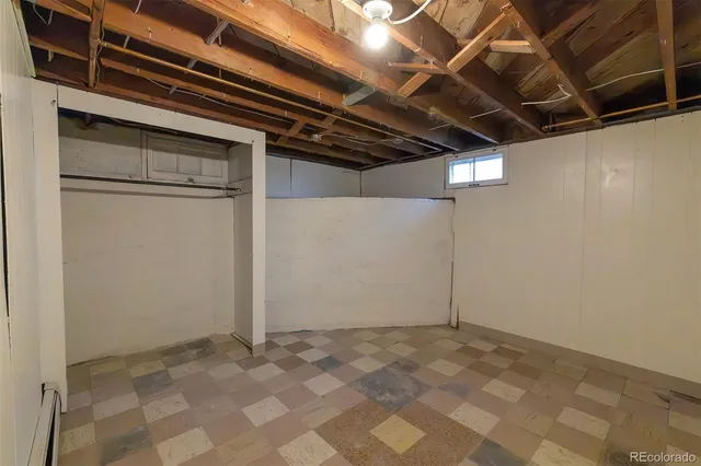 a view of storage and utility room