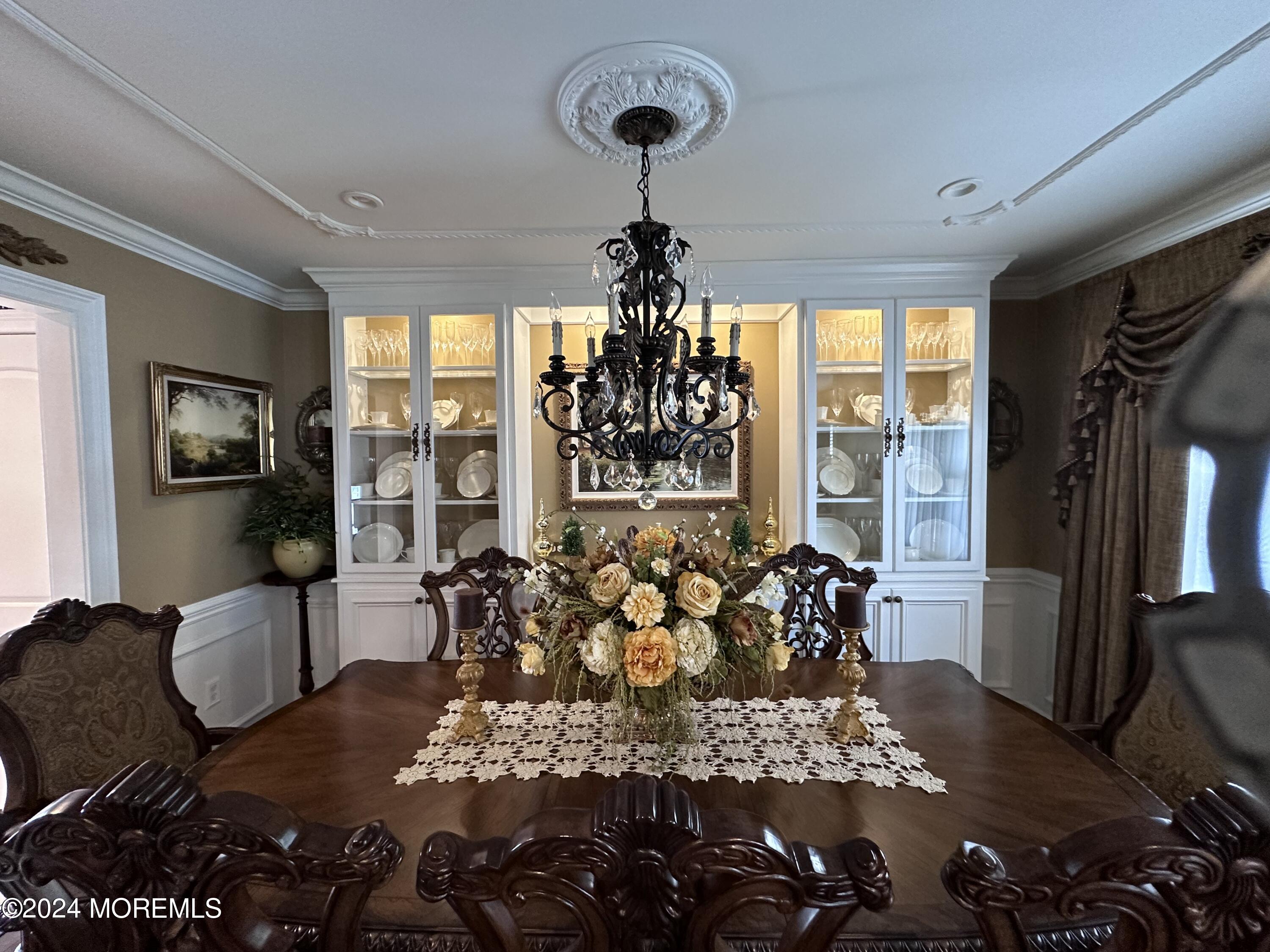 3 Springhill Drive Howell, NJ 07731 - Photo 5 of 37 a view of a dining room with furniture window and outside view