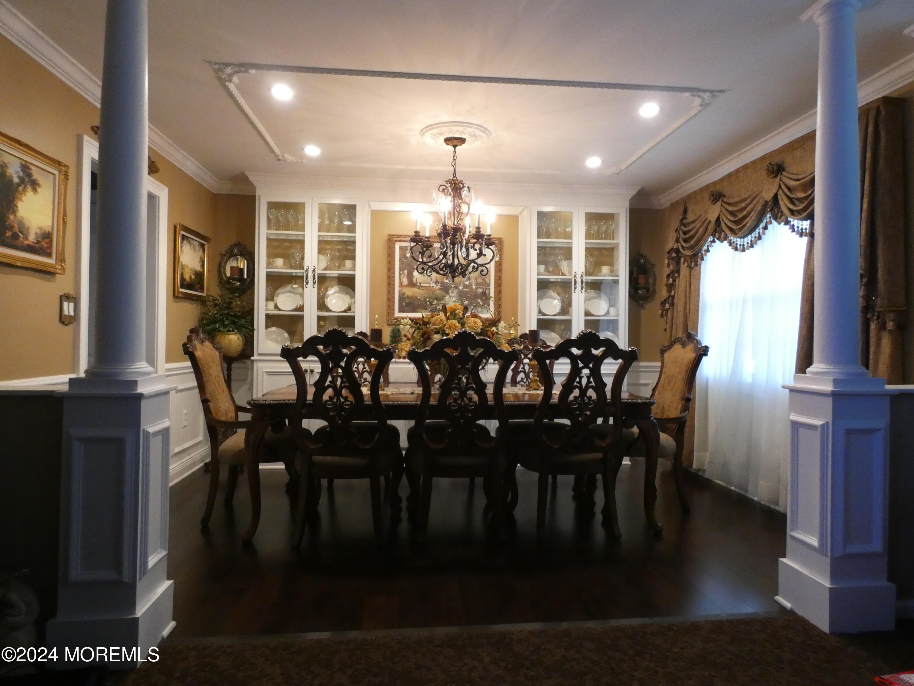 3 Springhill Drive Howell, NJ 07731 - Photo 6 of 37 a view of a dining room with furniture window and wooden floor